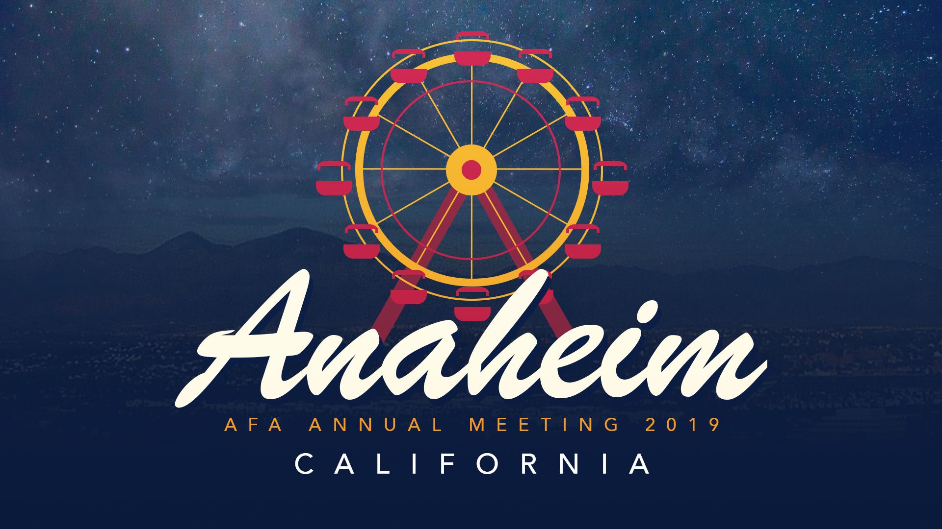 AFA Annual Meeting Banner