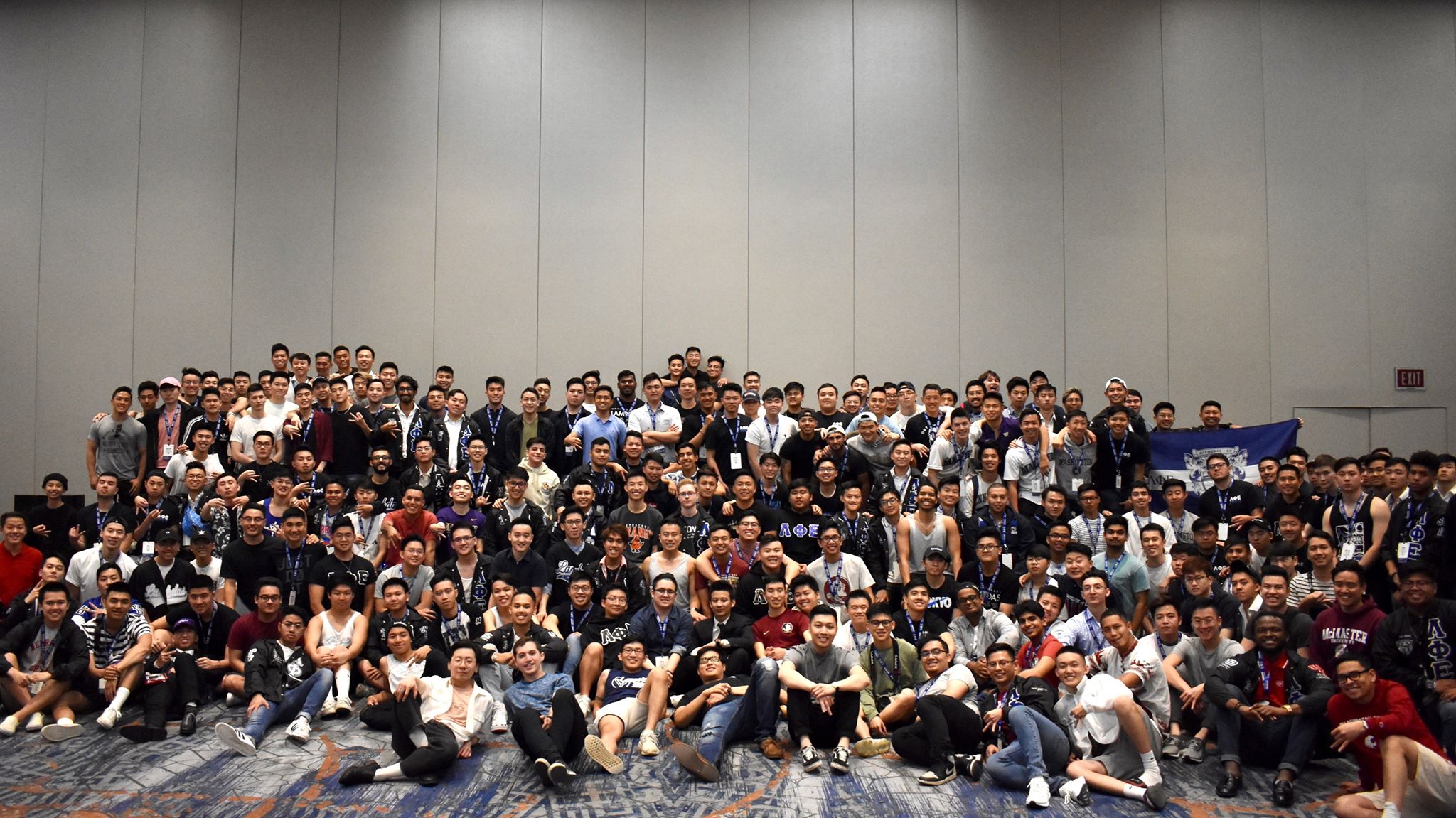 Active members of Lambda Phi Epsilon at Convention 2019