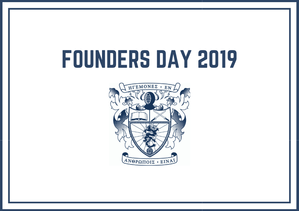 Founders Day Banner for Founders Week 2019